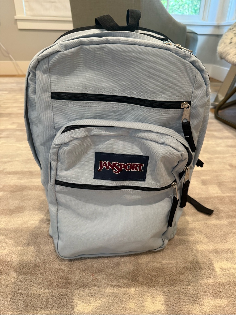 JanSport Light blue Backpack